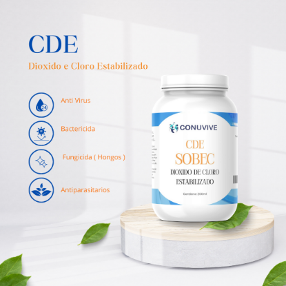 Imagen de SOBEC – BEBIBLE – 50 ML CDE – DIOXIDO DE  CLORO ESTABILIZADO 